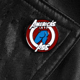 America's Ass Enamel Pin